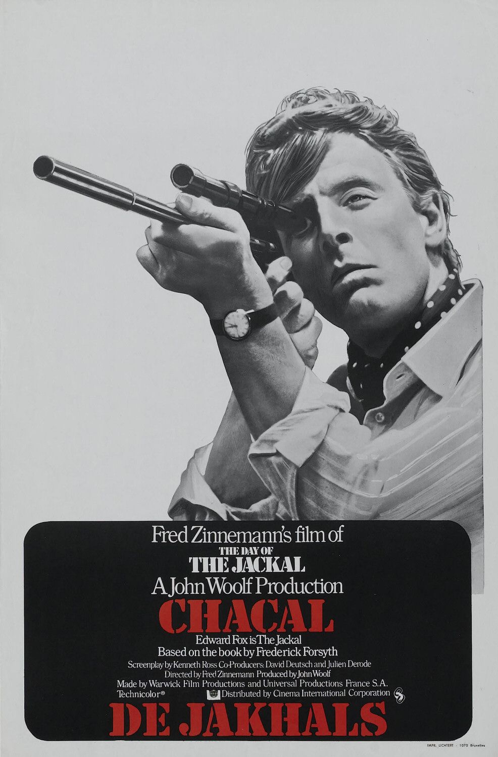 Extra Large Movie Poster Image for The Day of the Jackal (#3 of 5)
