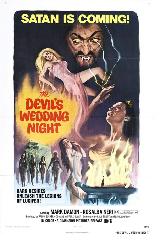 The Devil's Wedding Night Movie Poster