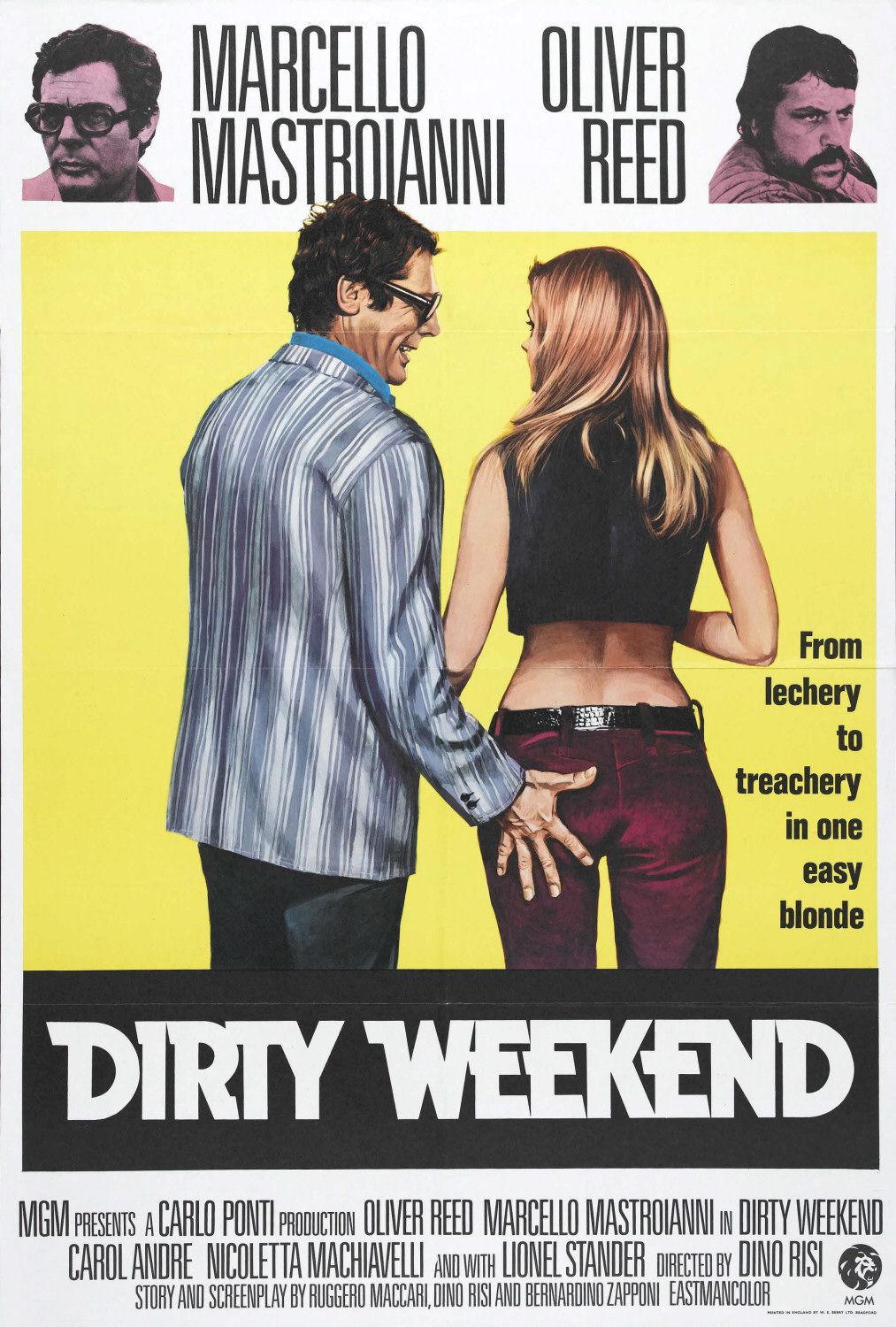 Extra Large Movie Poster Image for Dirty Weekend 