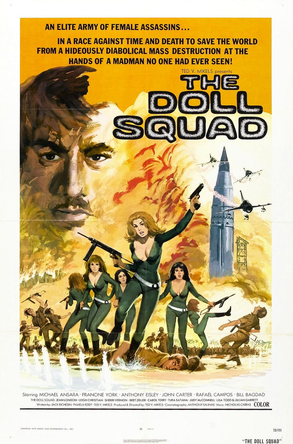 Extra Large Movie Poster Image for The Doll Squad 