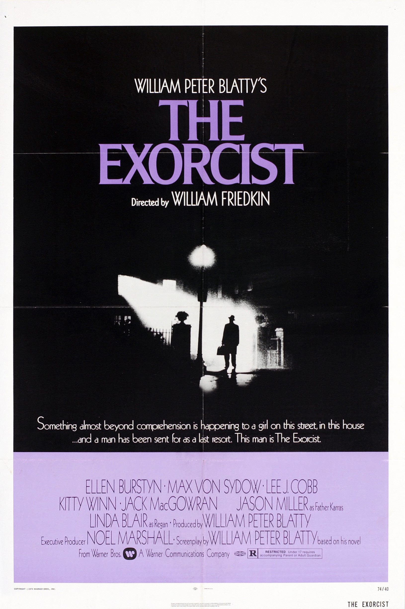 Mega Sized Movie Poster Image for The Exorcist (#2 of 3)