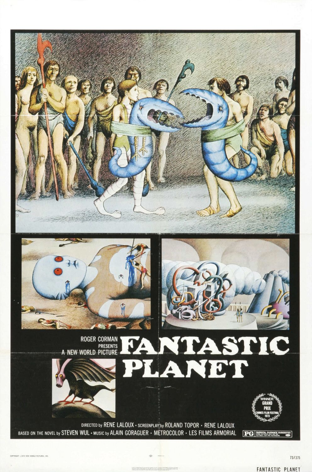 Extra Large Movie Poster Image for The Fantastic Planet (#1 of 3)