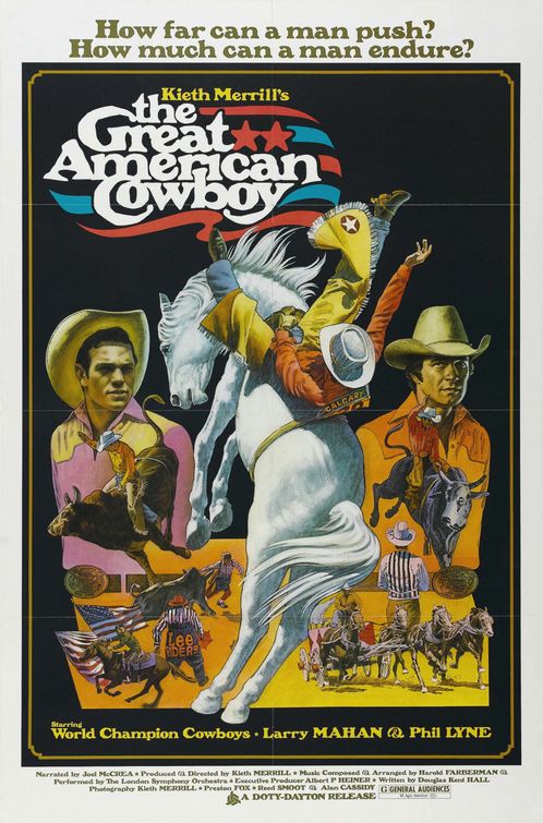 The Great American Cowboy Movie Poster