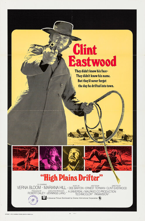 High Plains Drifter Movie Poster