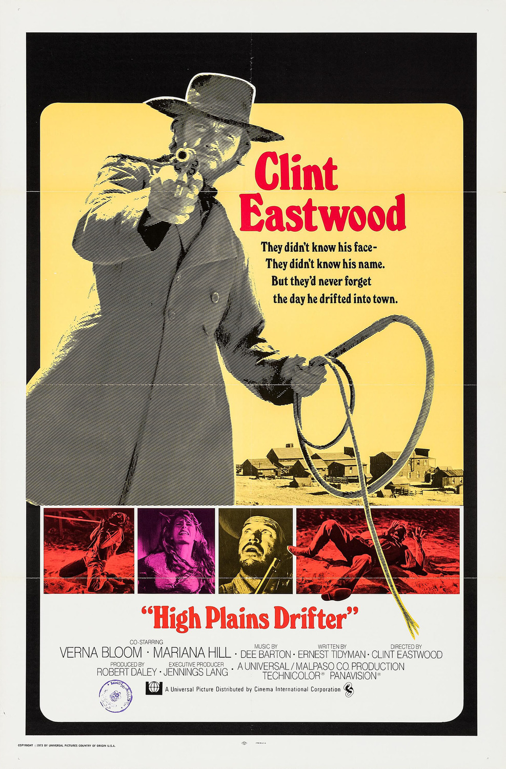 Extra Large Movie Poster Image for High Plains Drifter (#2 of 2)