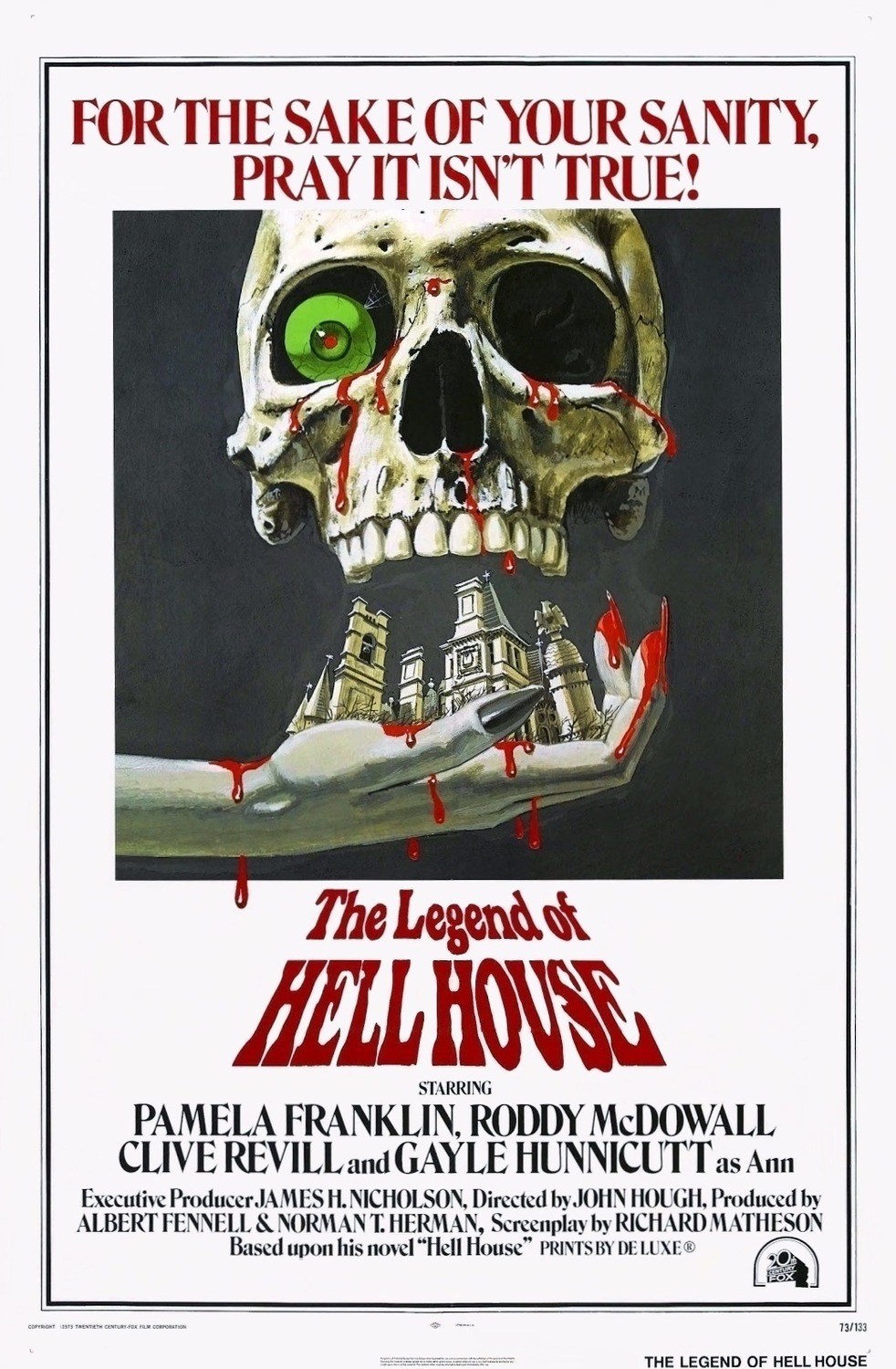 Extra Large Movie Poster Image for The Legend of Hell House 