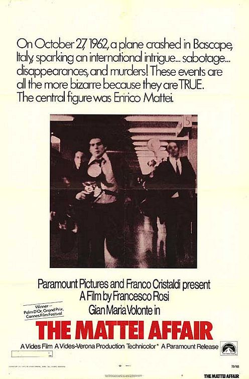 The Mattei Affair Movie Poster