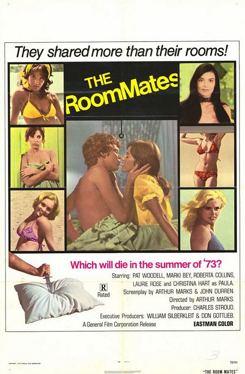 IMP Awards > 1973 Movie Poster Gallery > The Roommates. The Roommates Poster