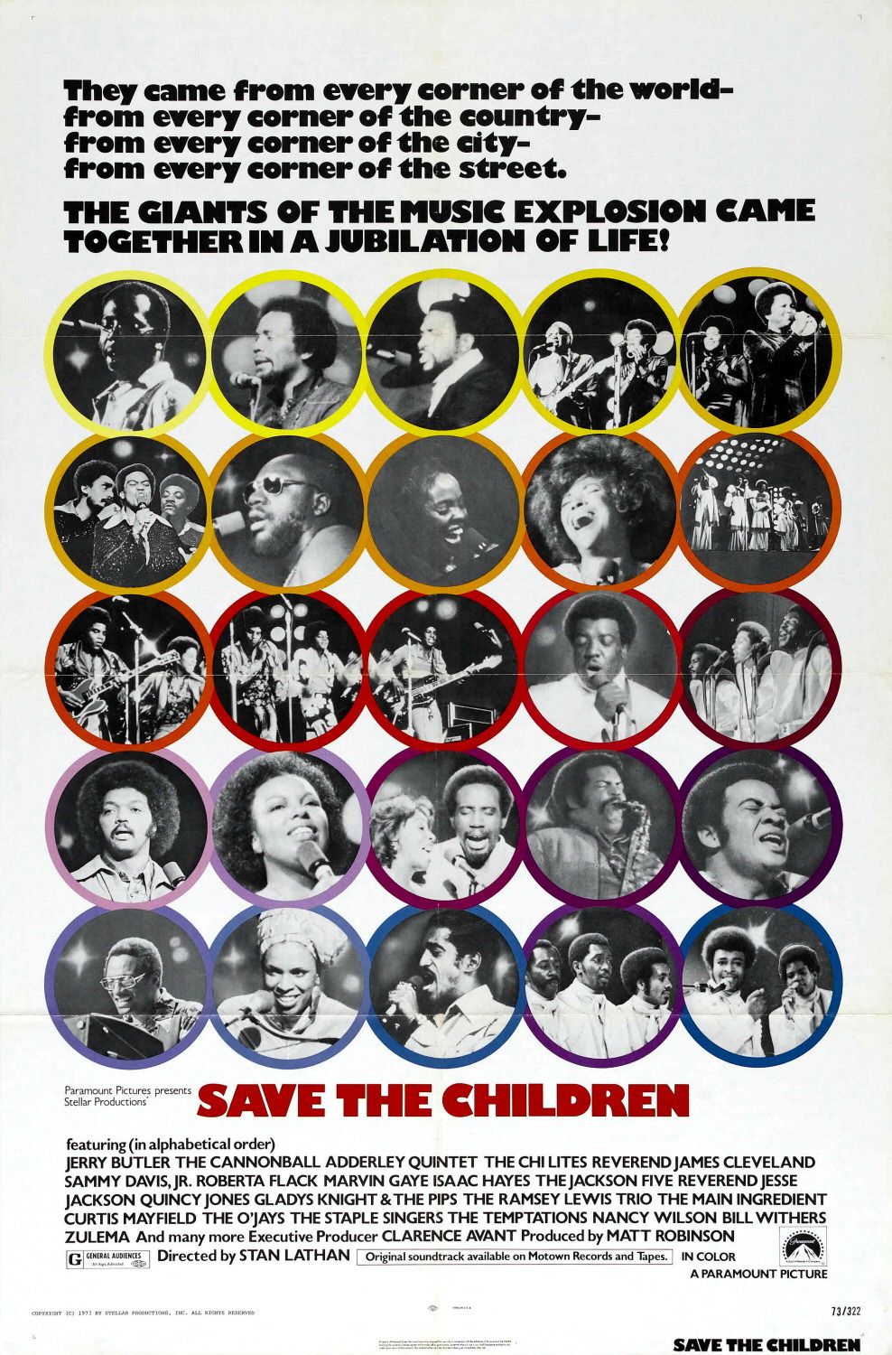 Extra Large Movie Poster Image for Save the Children 