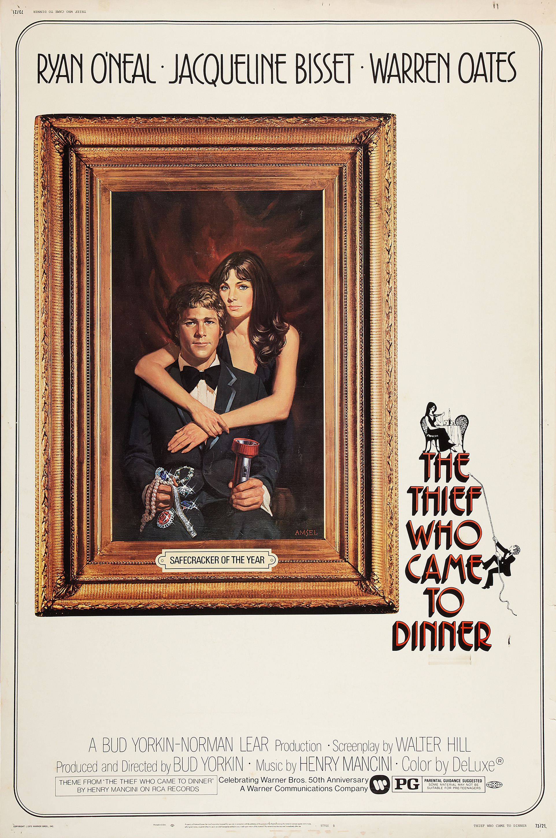 Mega Sized Movie Poster Image for The Thief Who Came to Dinner 