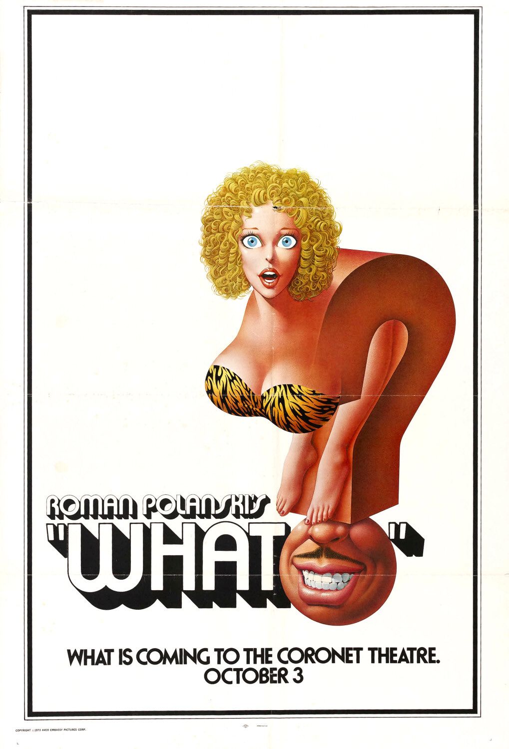 Extra Large Movie Poster Image for What? 