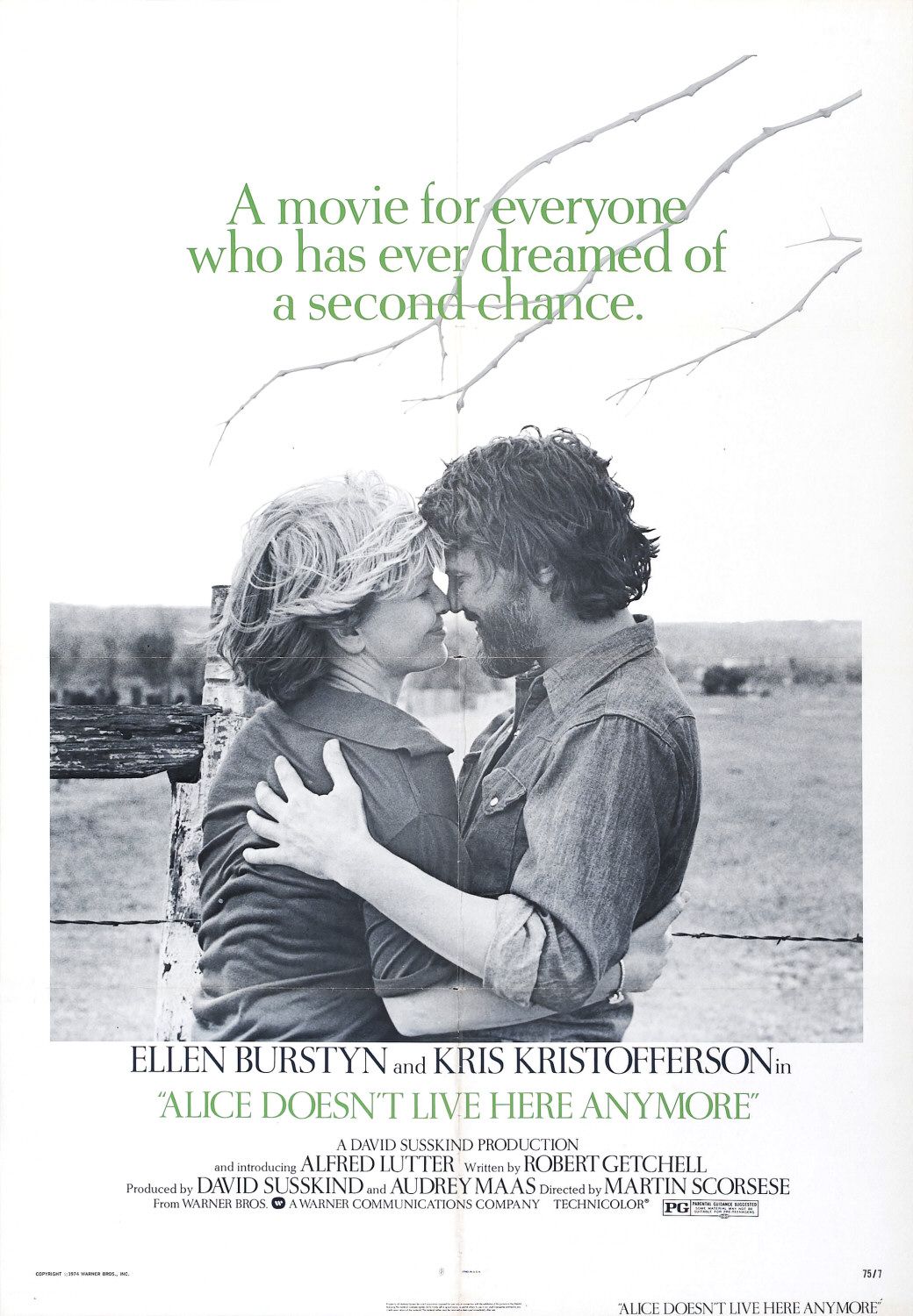 Extra Large Movie Poster Image for Alice Doesn't Live Here Anymore (#1 of 2)