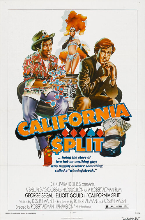 California Split Movie Poster