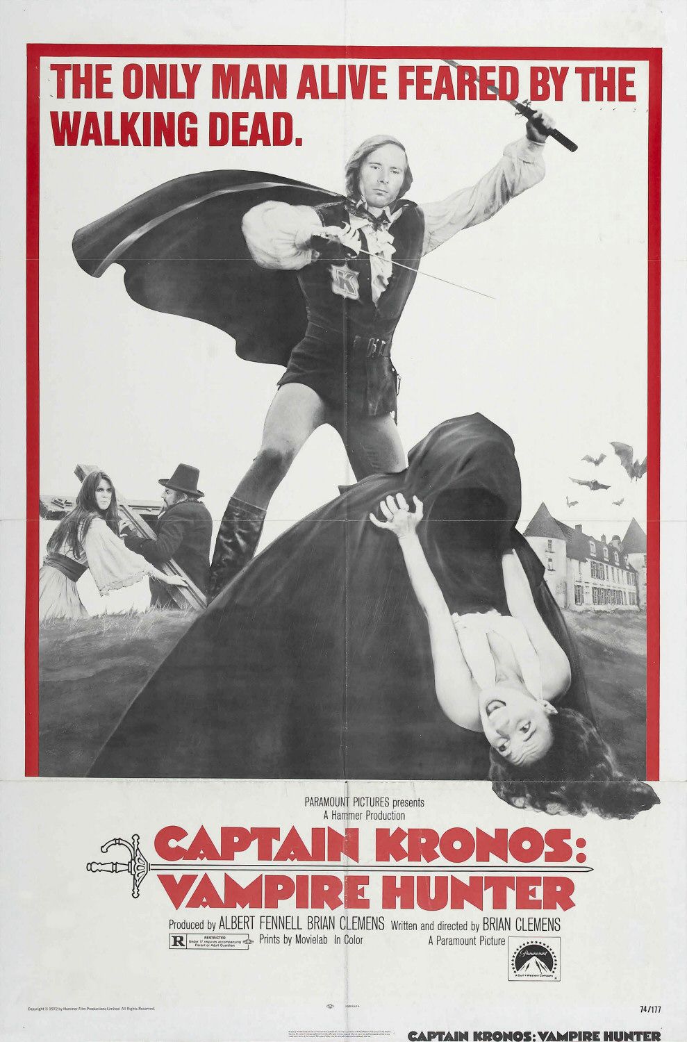 Extra Large Movie Poster Image for Captain Kronos - Vampire Hunter 