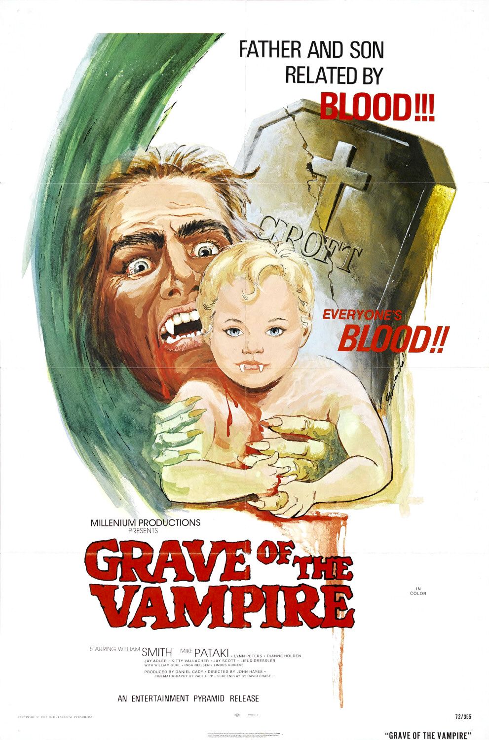 Extra Large Movie Poster Image for Grave of the Vampire 