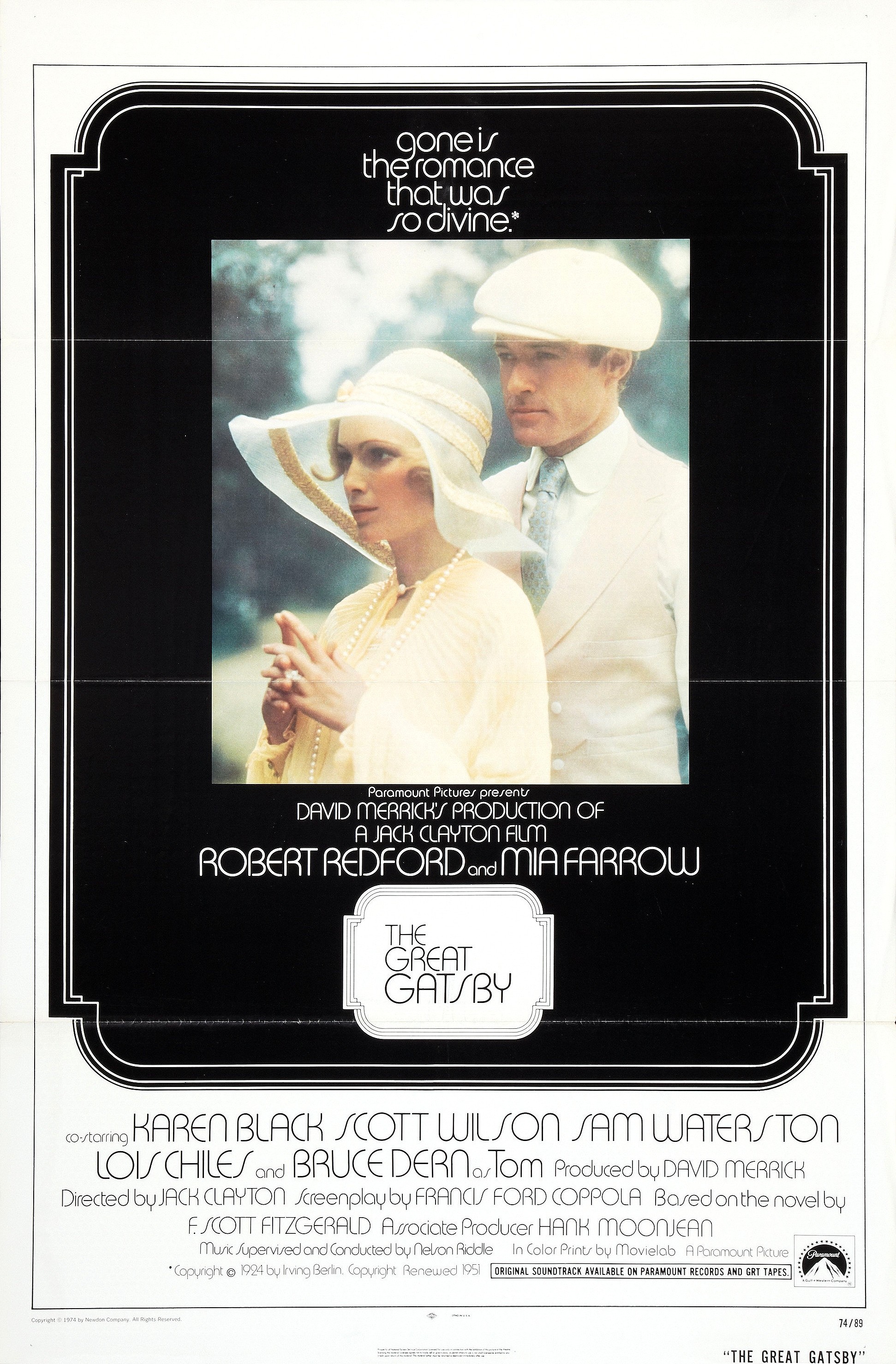 Mega Sized Movie Poster Image for The Great Gatsby 