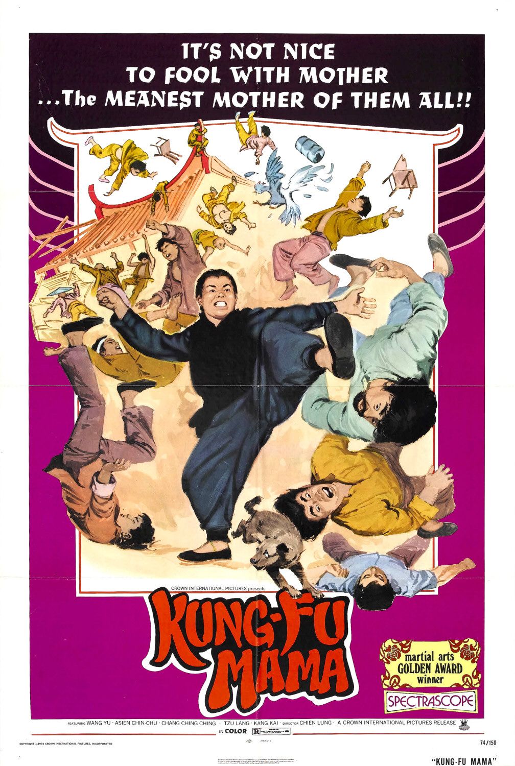 Extra Large Movie Poster Image for Kung Fu Mama 