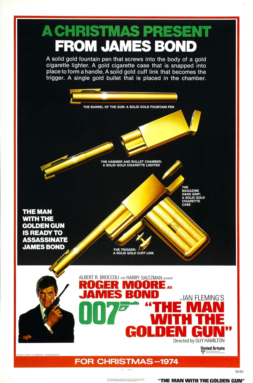 Extra Large Movie Poster Image for The Man With the Golden Gun (#3 of 4)