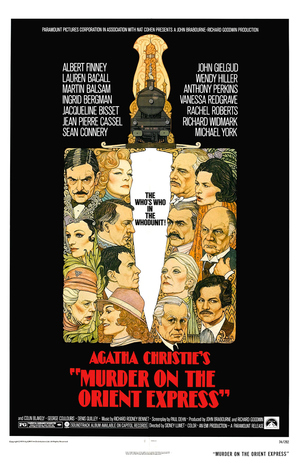 Extra Large Movie Poster Image for Murder on the Orient Express (#1 of 4)