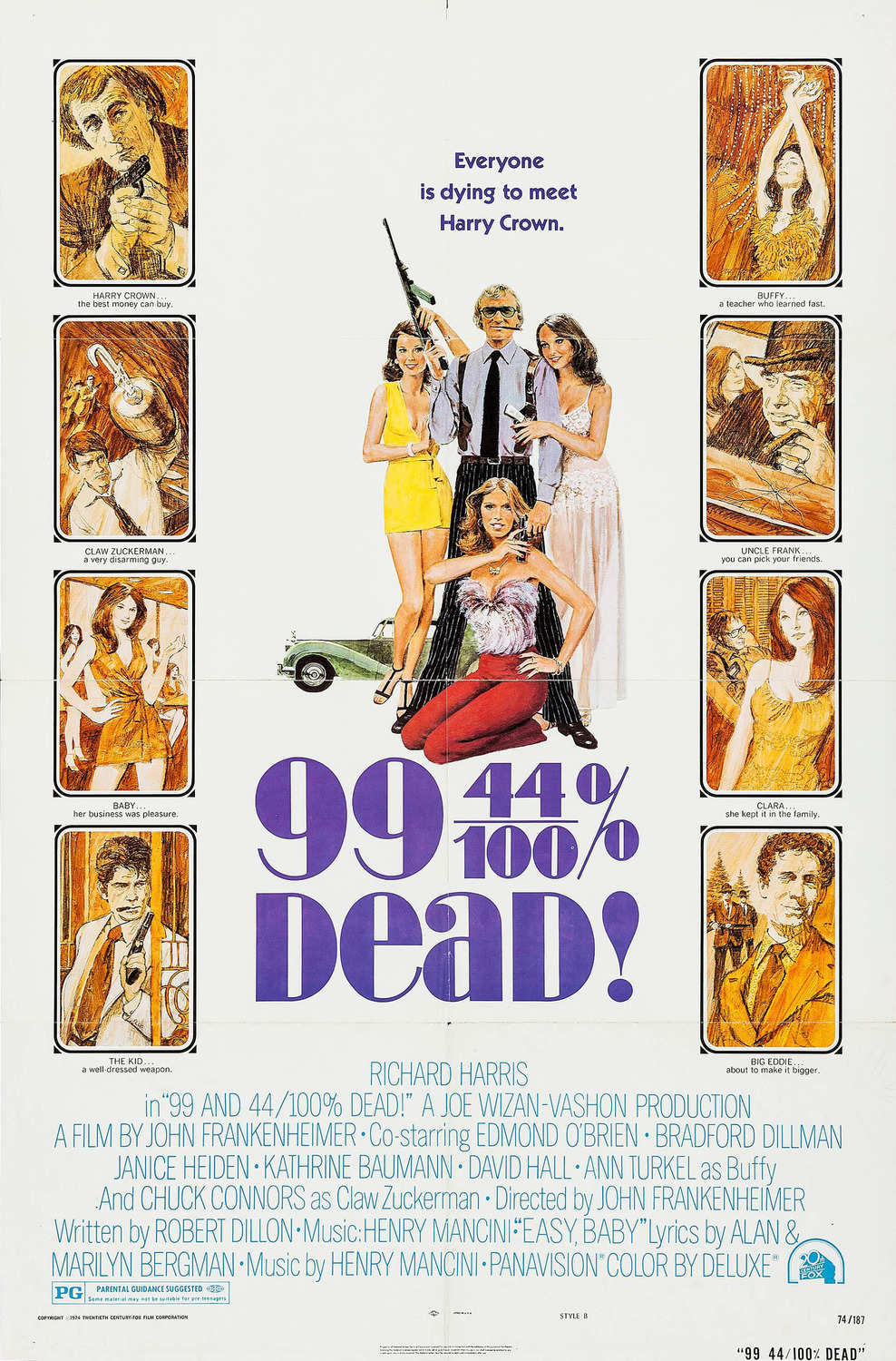 Extra Large Movie Poster Image for 99 and 44/100% Dead (#2 of 3)