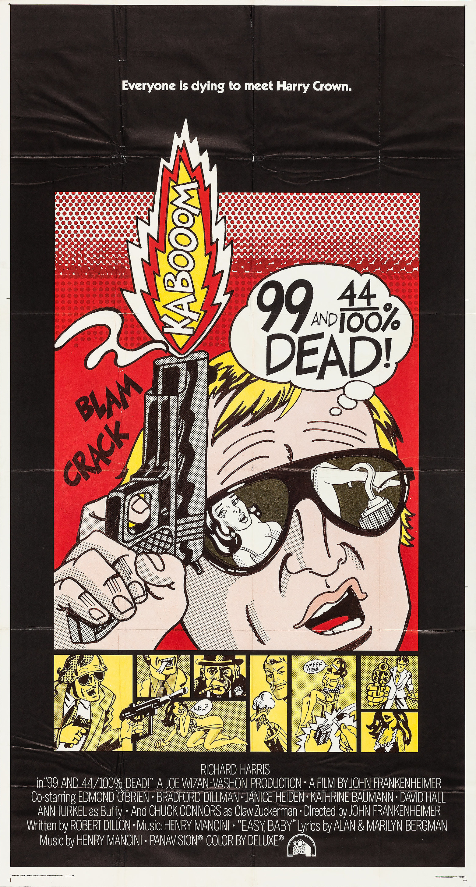 Mega Sized Movie Poster Image for 99 and 44/100% Dead (#3 of 3)