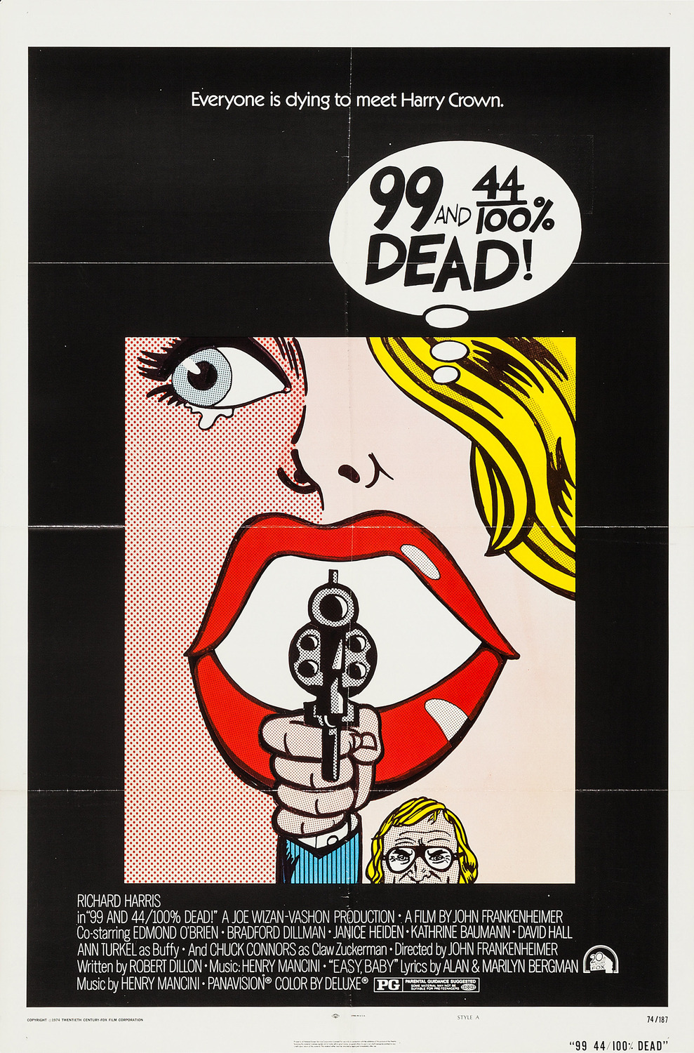 Extra Large Movie Poster Image for 99 and 44/100% Dead (#1 of 3)