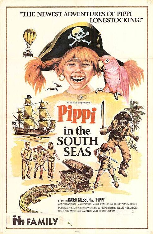 Pippi in the South Seas Movie Poster