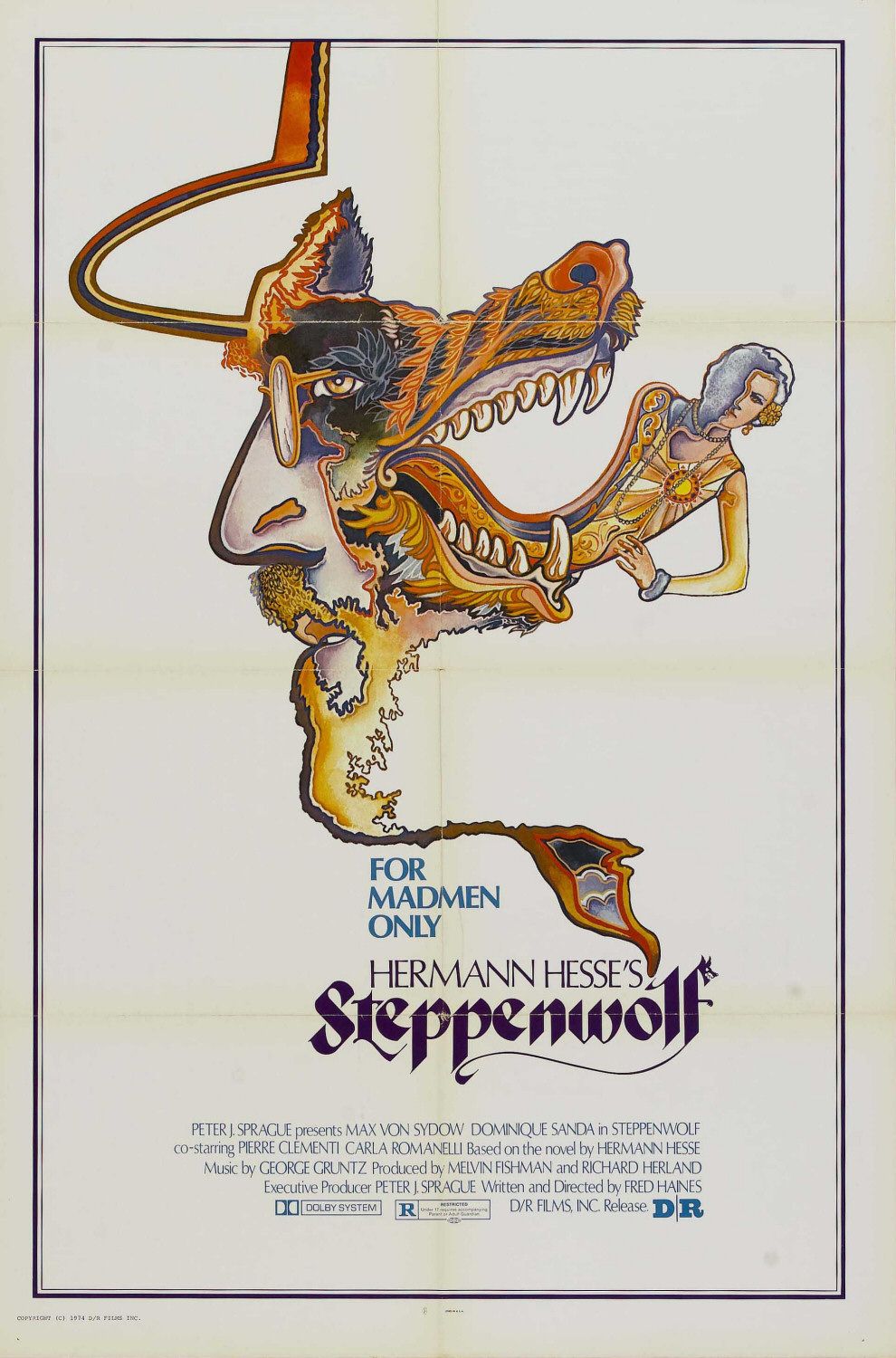 Extra Large Movie Poster Image for Steppenwolf 