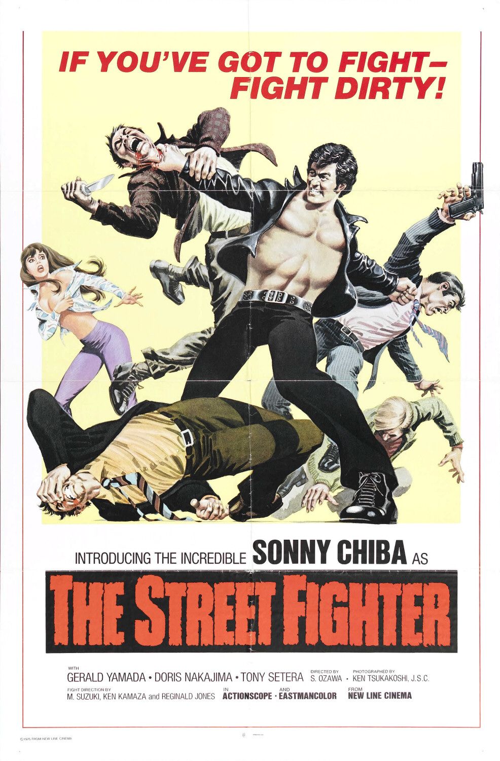 Extra Large Movie Poster Image for The Street Fighter (#1 of 2)