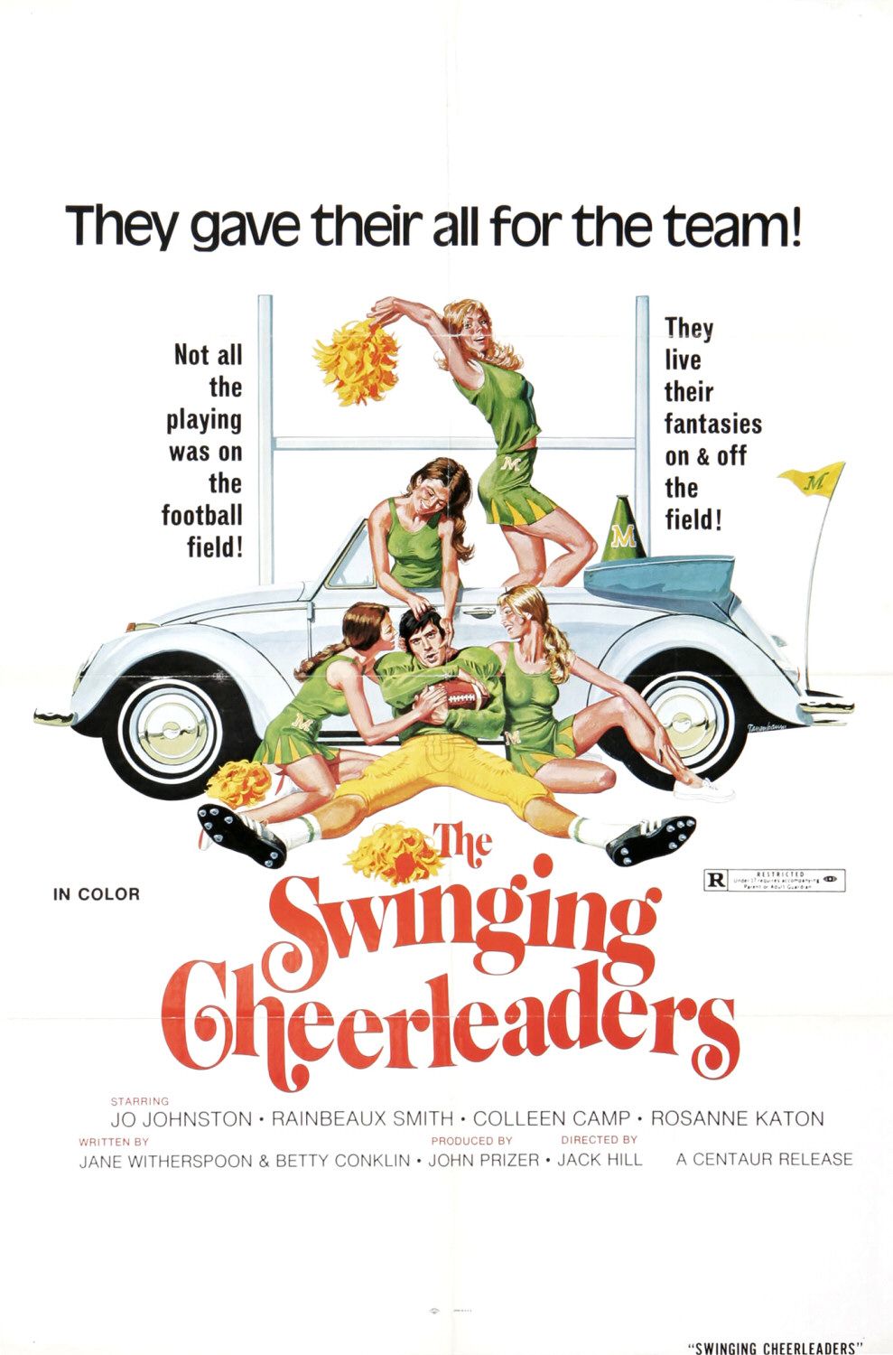 Extra Large Movie Poster Image for The Swinging Cheerleaders 