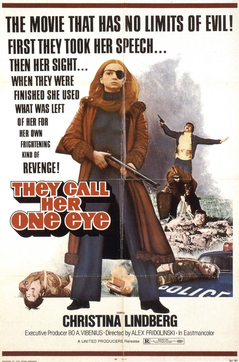 They Call Her One Eye Extra Large Movie Poster Image IMP Awards They Call Her One Eye Extra Large Movie Poster Image IMP Awards