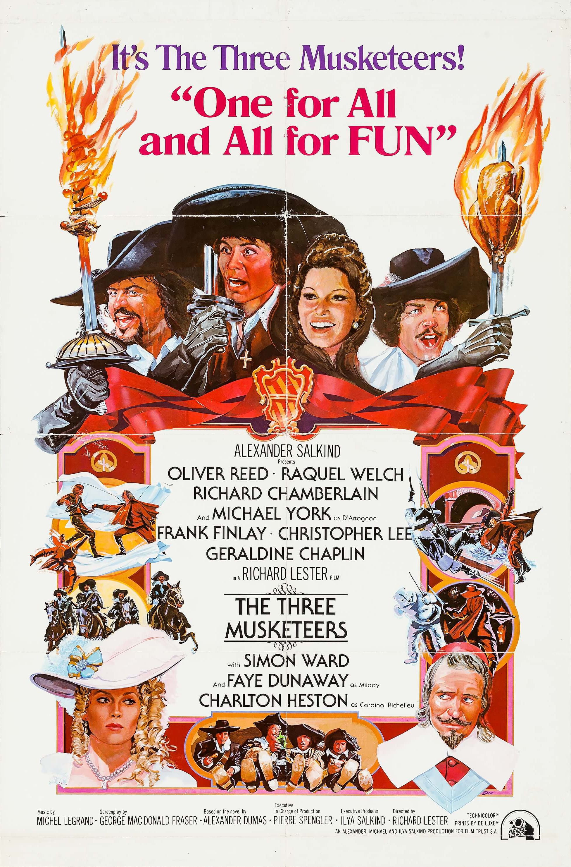 Mega Sized Movie Poster Image for The Three Musketeers (#3 of 3)