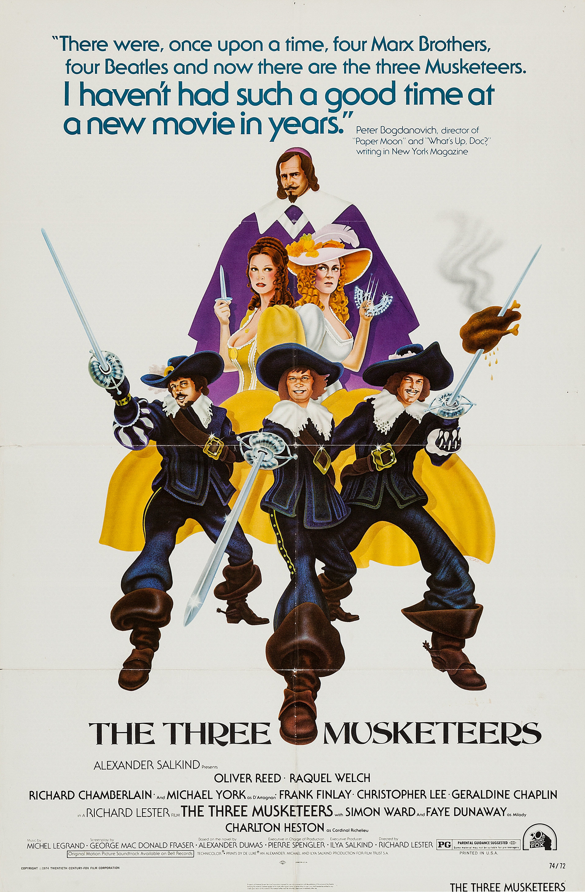 Mega Sized Movie Poster Image for The Three Musketeers (#1 of 3)