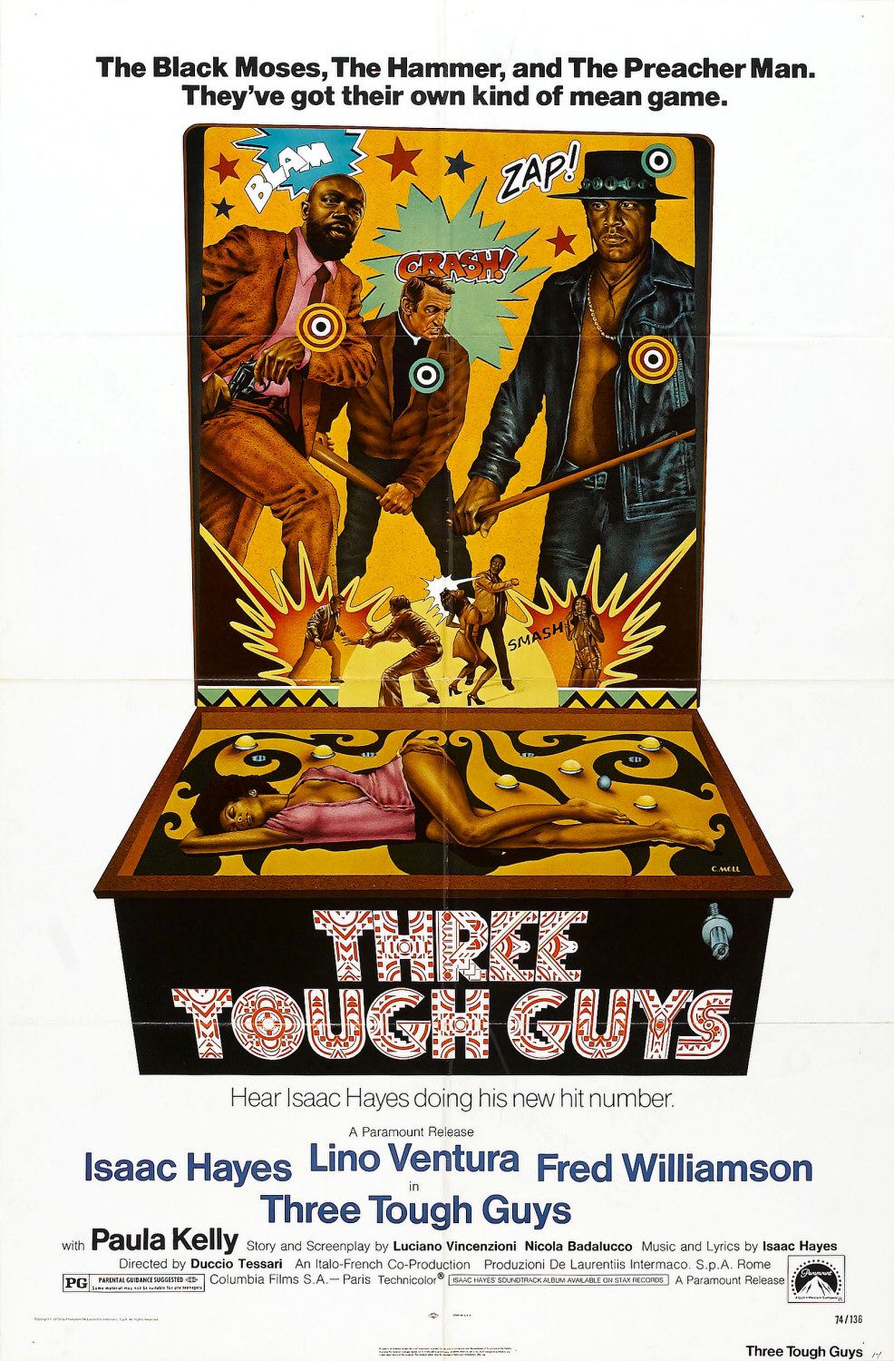Extra Large Movie Poster Image for Three Tough Guys 