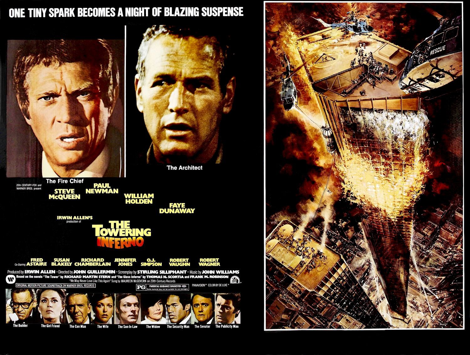 Extra Large Movie Poster Image for The Towering Inferno (#3 of 3)