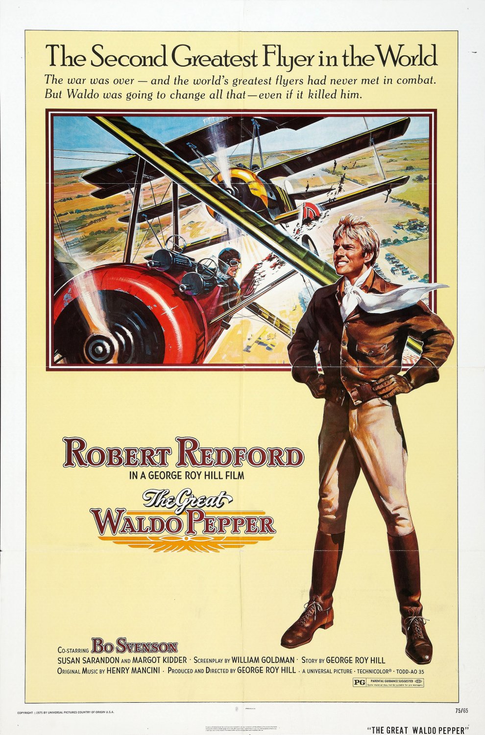 Extra Large Movie Poster Image for The Great Waldo Pepper 