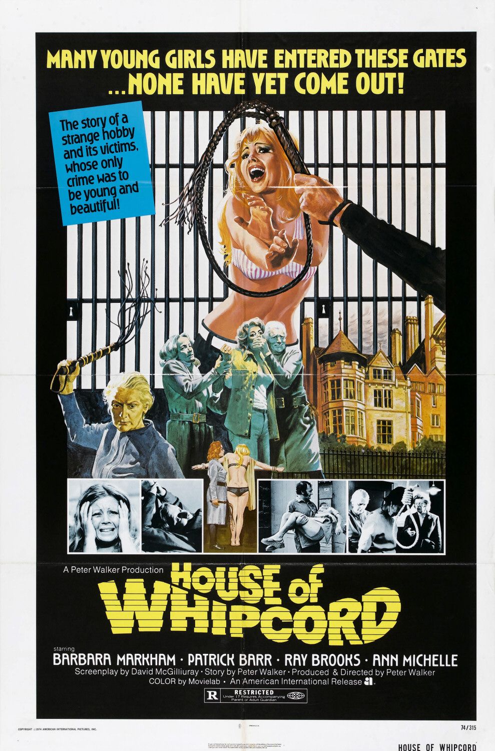 Extra Large Movie Poster Image for House of Whipcord 