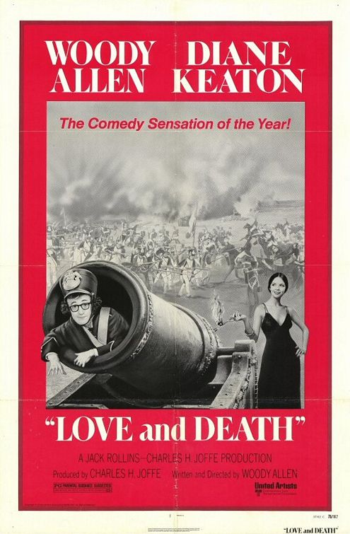 Love and Death Poster. Alternate designs (click on thumbnails for larger 