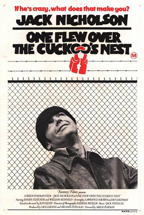 One Flew Over The Cuckoo s Nest Movie Poster 3 Of 13 IMP Awards
