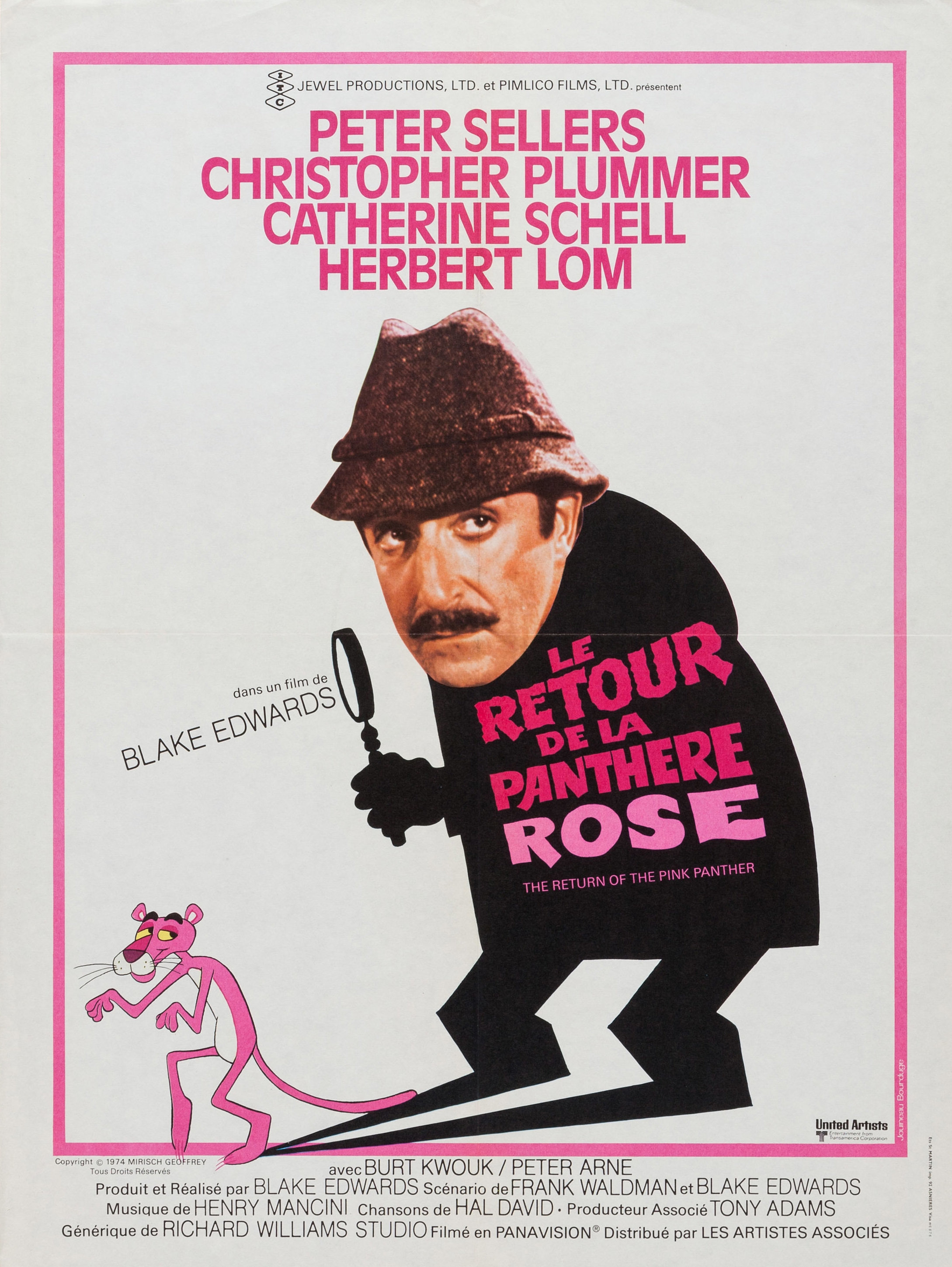 Mega Sized Movie Poster Image for The Return of the Pink Panther (#6 of 7)