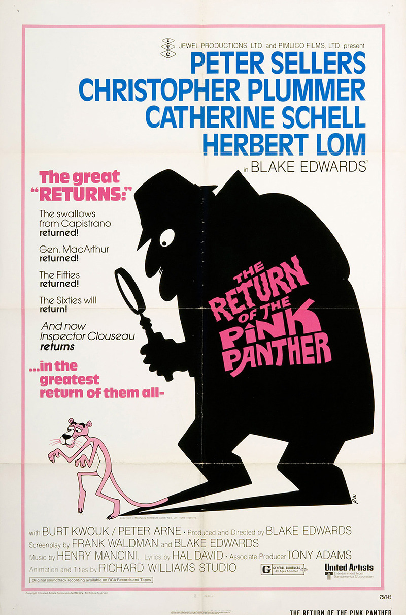 Extra Large Movie Poster Image for The Return of the Pink Panther (#1 of 7)