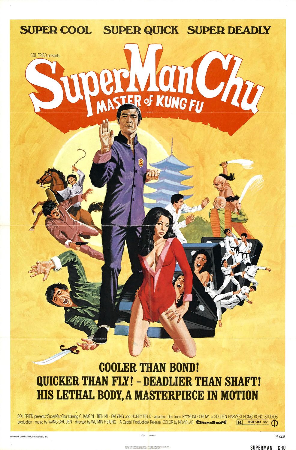 Extra Large Movie Poster Image for Super Man Chu 