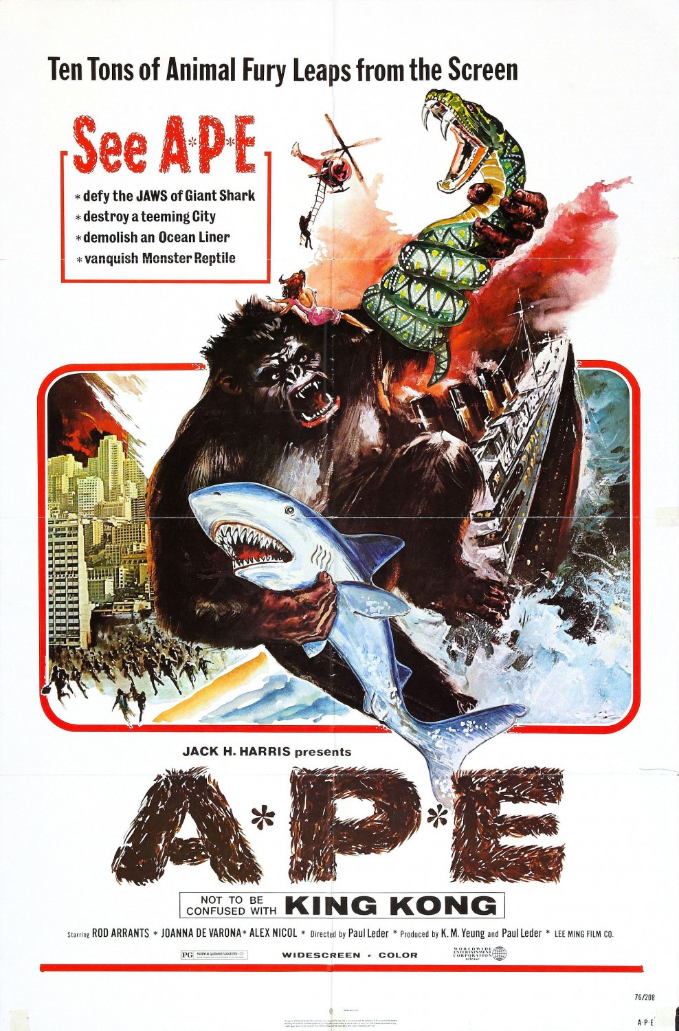 Extra Large Movie Poster Image for Ape (#1 of 2)