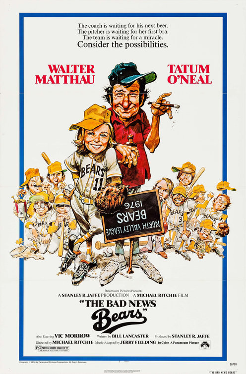 The Bad News Bears Movie Poster