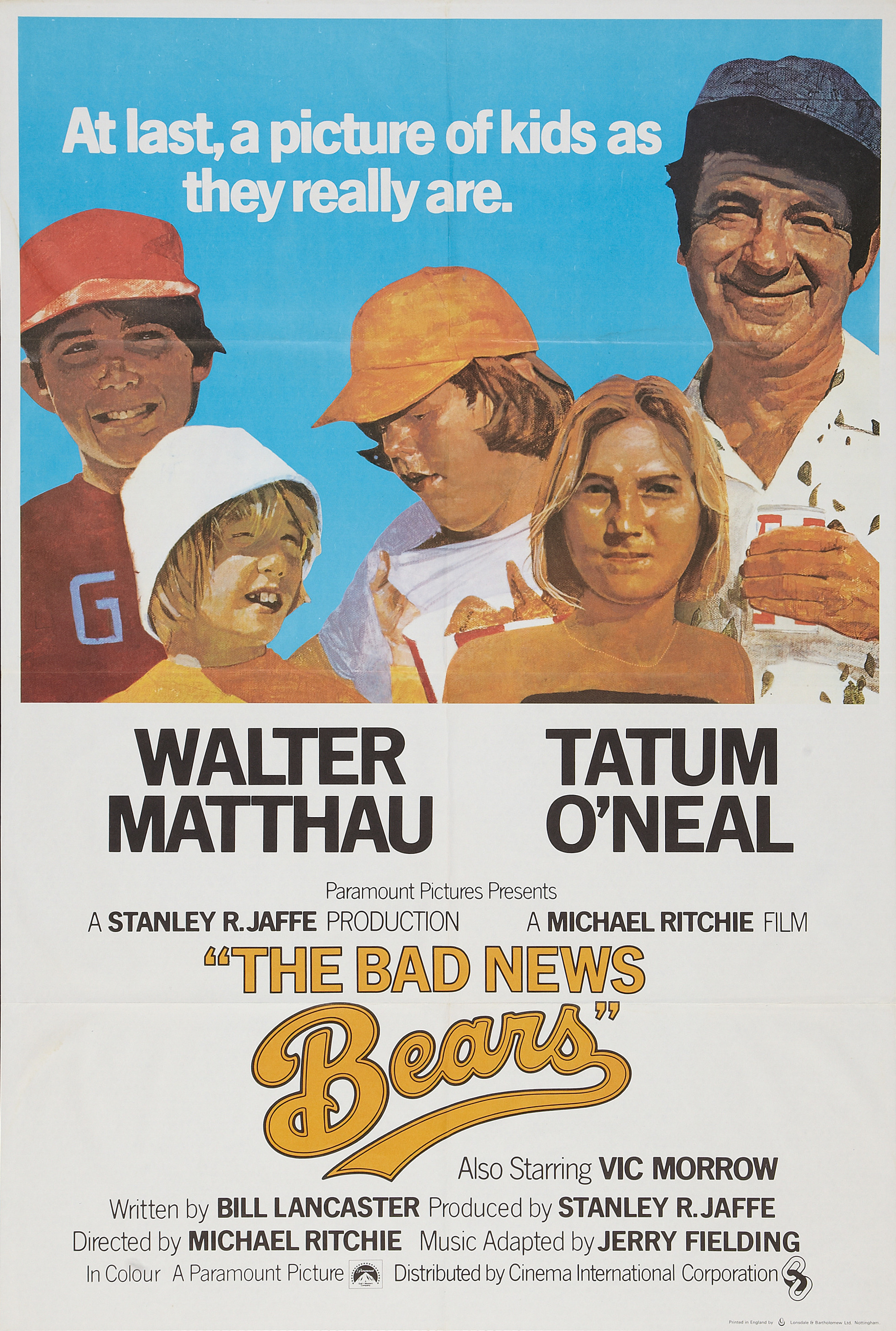Mega Sized Movie Poster Image for The Bad News Bears (#2 of 3)