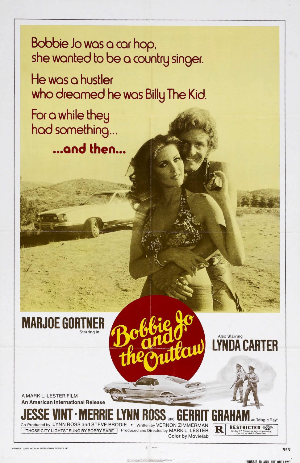 Extra Large Movie Poster Image for Bobbie Jo and the Outlaw 