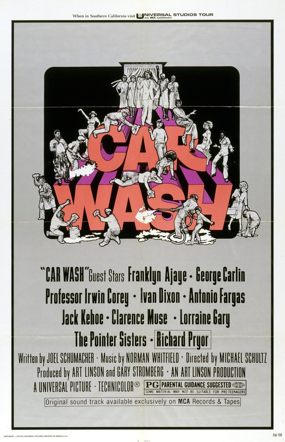 Extra Large Movie Poster Image for Car Wash 
