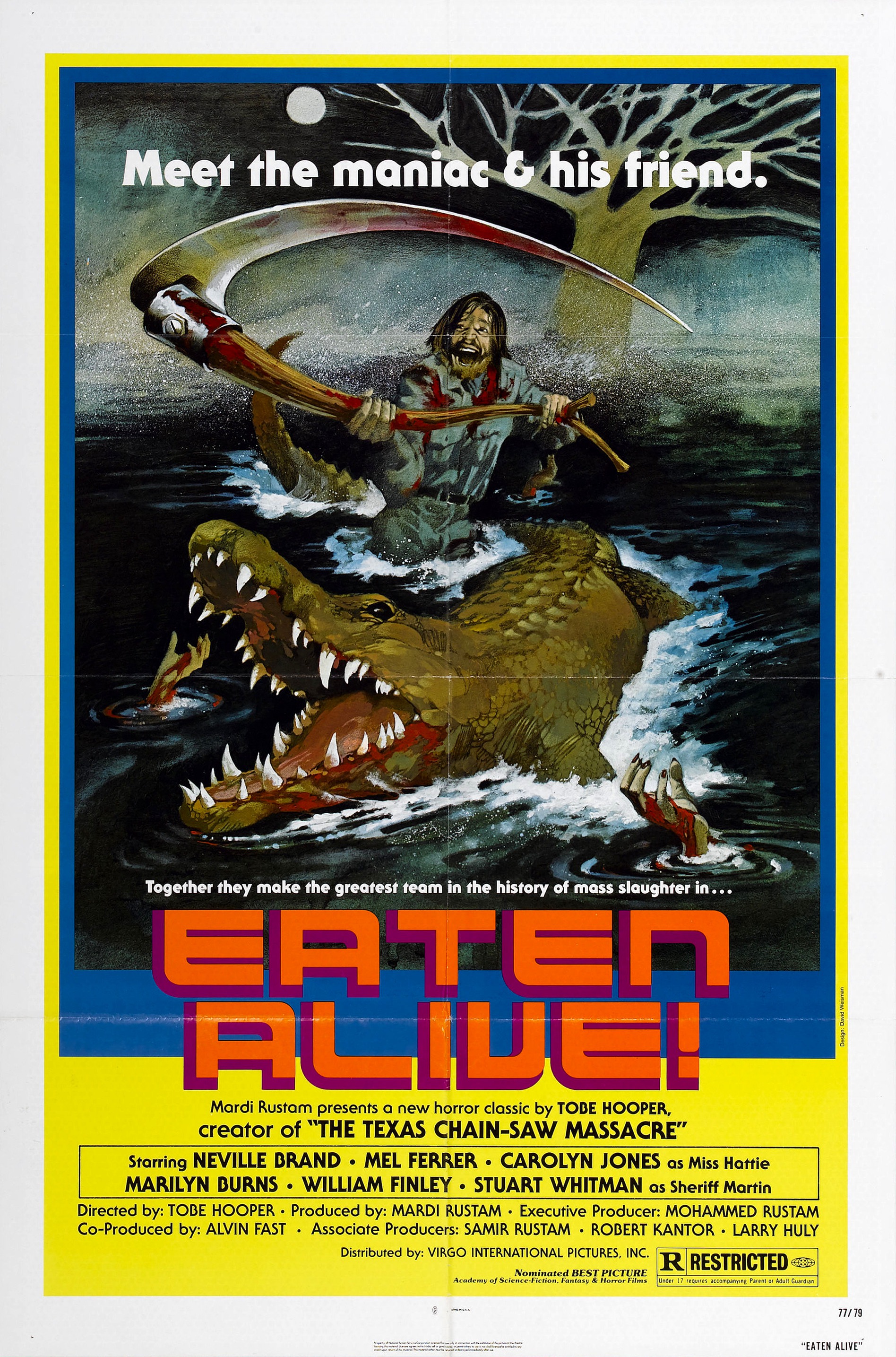 Mega Sized Movie Poster Image for Eaten Alive 