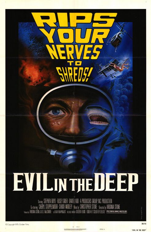 Evil in the Deep Movie Poster