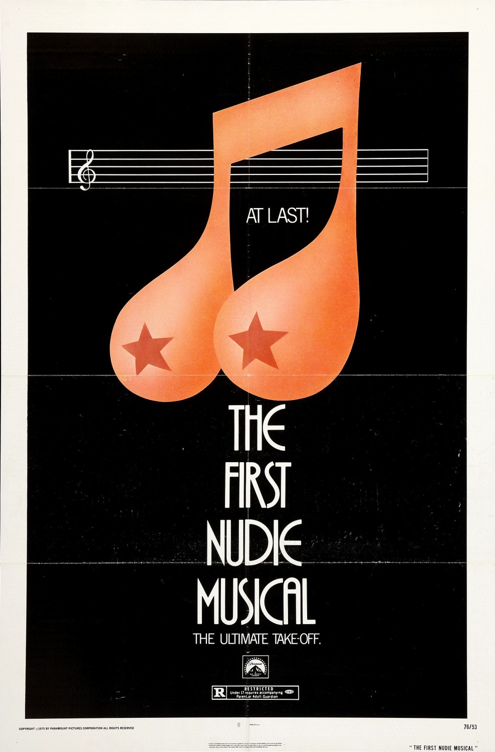 Extra Large Movie Poster Image for The First Nudie Musical (#1 of 2)